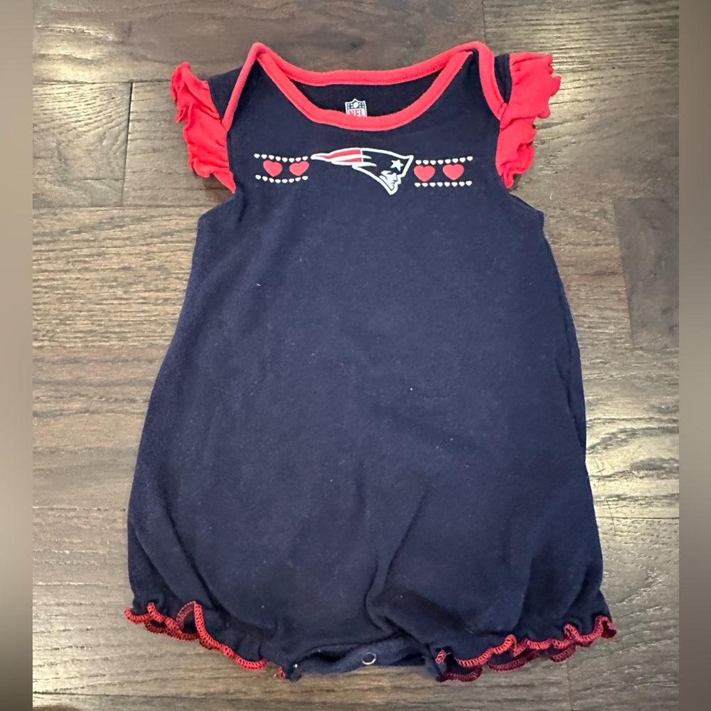 18 Month Patriots Romper